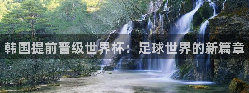 2026世界杯赛程时间表最新:韩国提前晋级世界杯:足球世界的新篇章